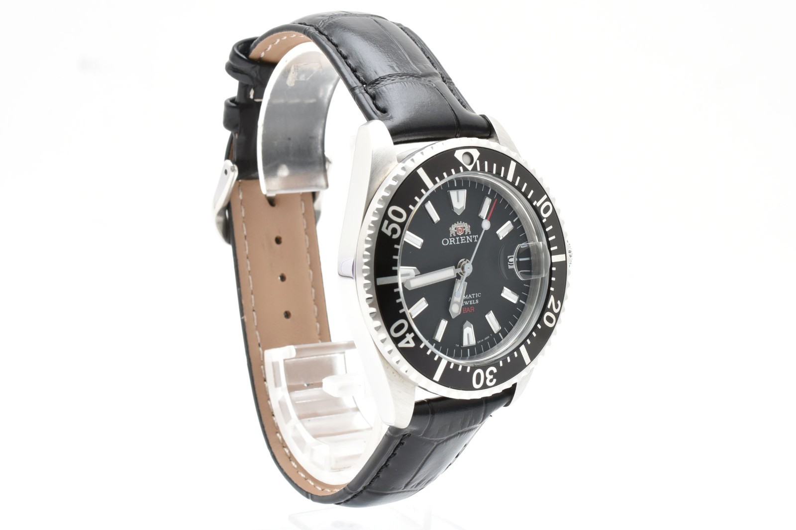 ORIENT King Master ER14-C0 Automatic Men’s Black Dial Date Watch MINT Japan
