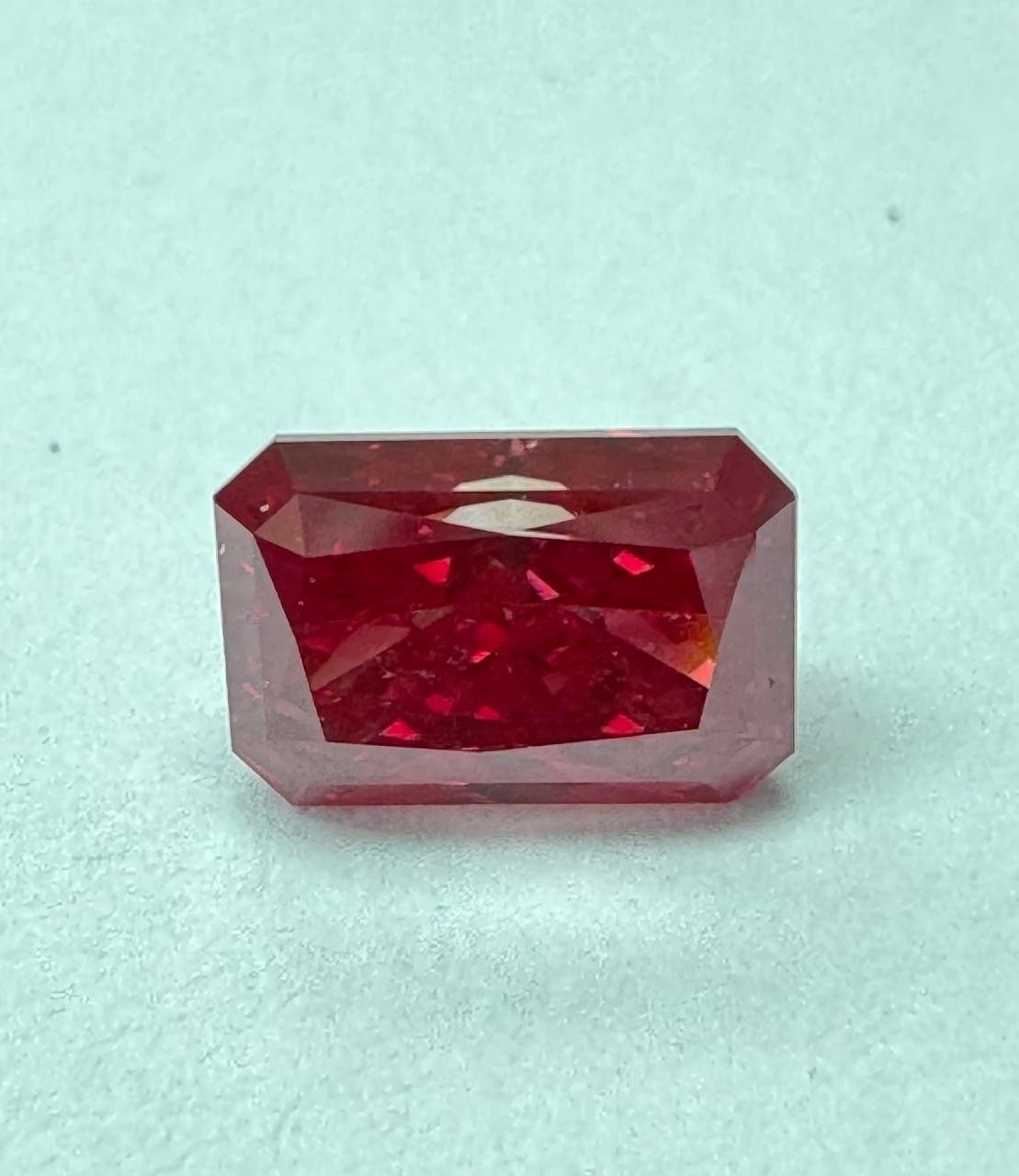 Diamond Fancy Red Lab Grown 1.105ct