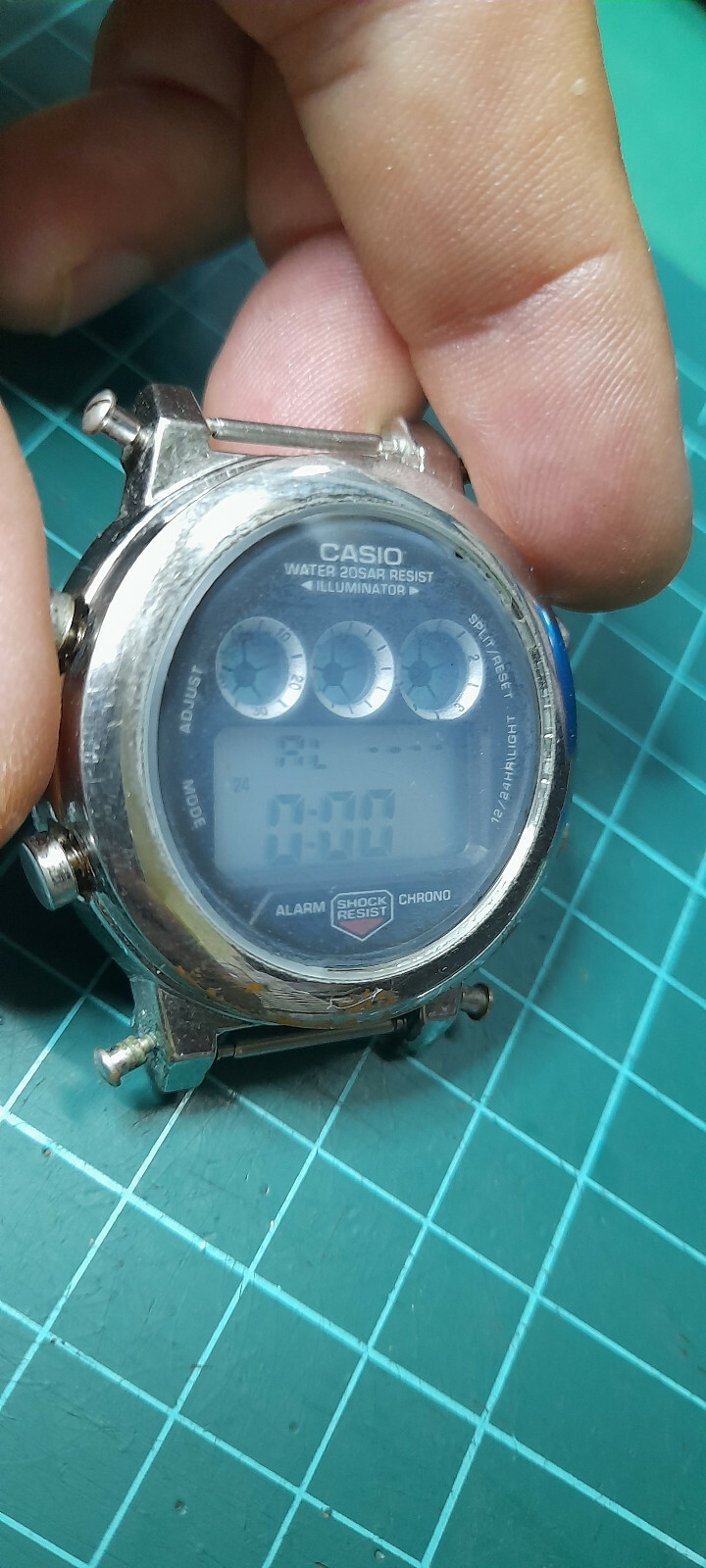 Casio RARE Trigraph G-2000 Module 2161 G-Shock Vintage Japan Screw-down Caseback