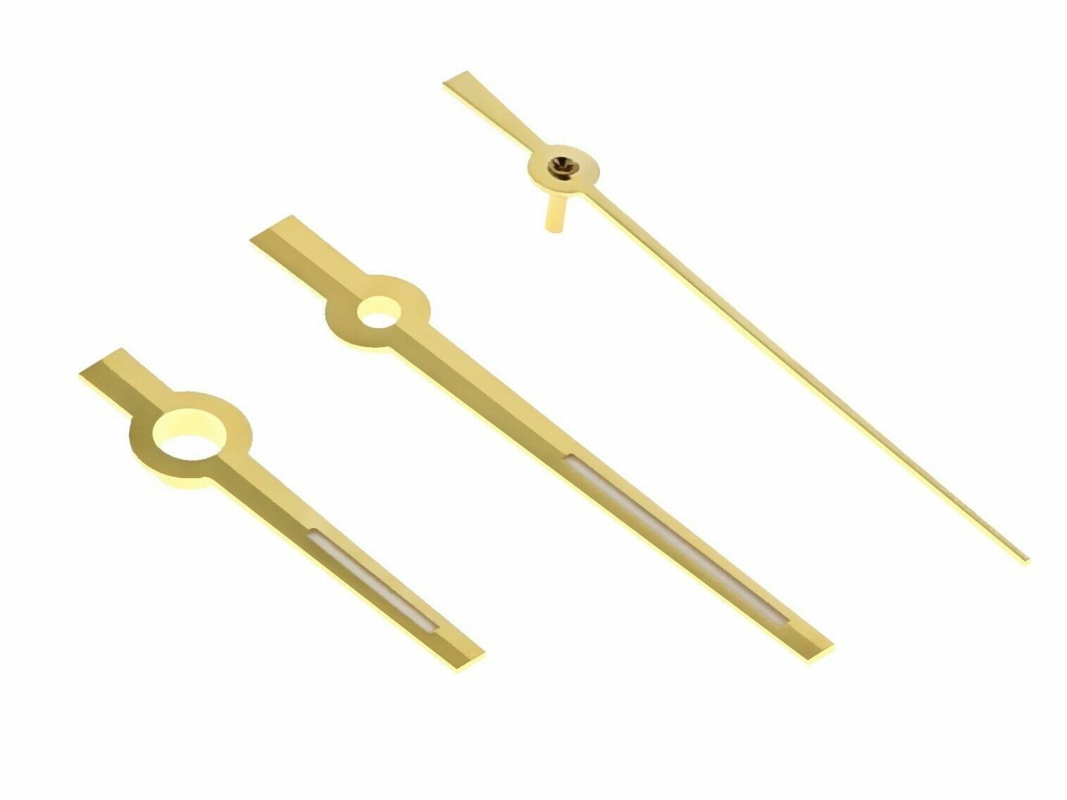 Gold 3 Set Replacement Watch Hands For Rolex Date 1520 1570 Non Quickset