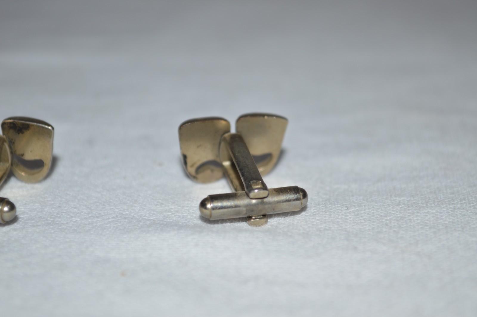 CUFF LINKS – SILVER TONE DRAMA COMEDY TRAGEDY THEATER MASK CUFF LINKS