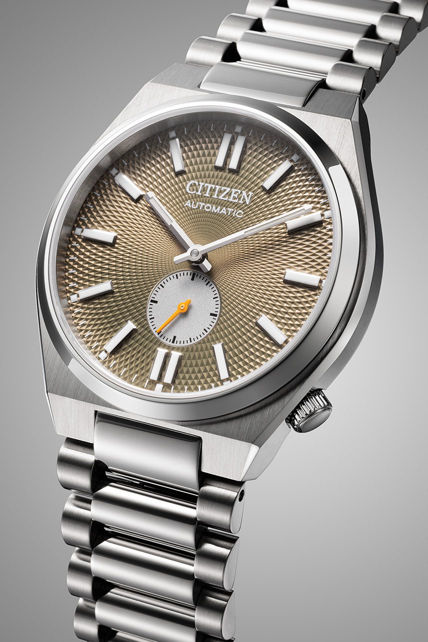 Citizen Silver Mens Analogue Watch Tsuyosa NK5010-51X