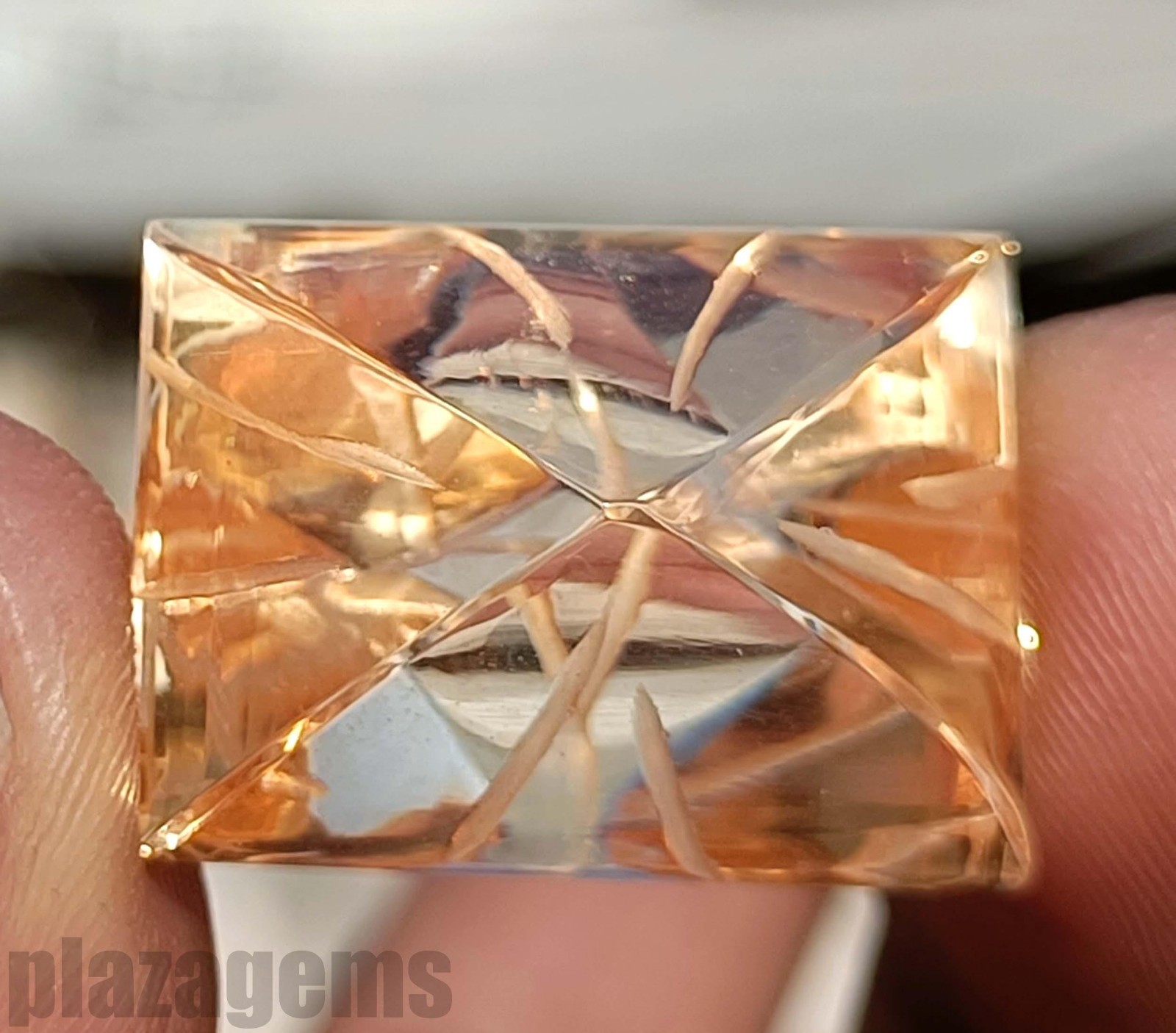 50Ct Lab Grown Diamond Loose Gem FL Clarity F Color IGL Certified CVD Stone 35A
