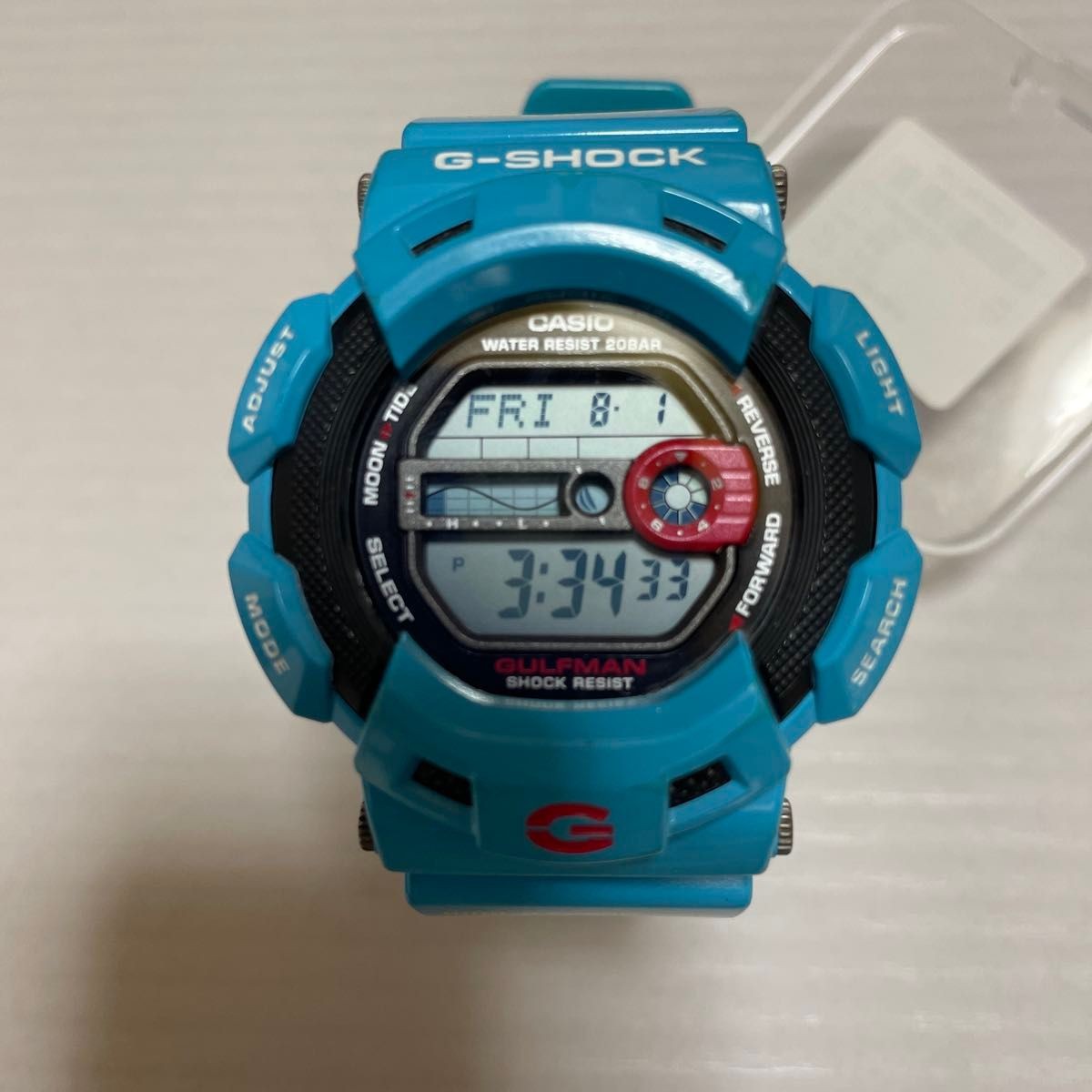 G SHOCK GULFMAN G 9100BL Light Blue Gulfman