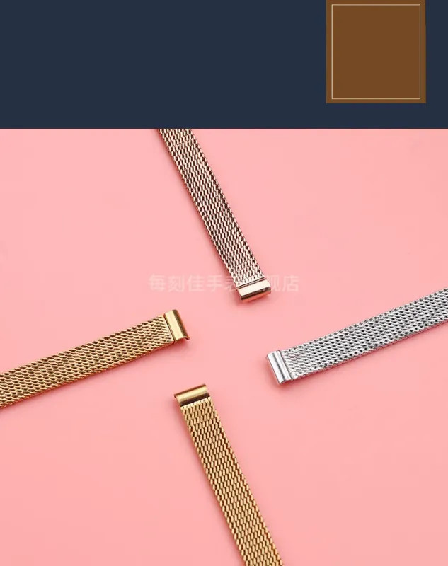 Milanese Stainless Steel Watch Band 6mm 8mm 10mm 12mm 14mm