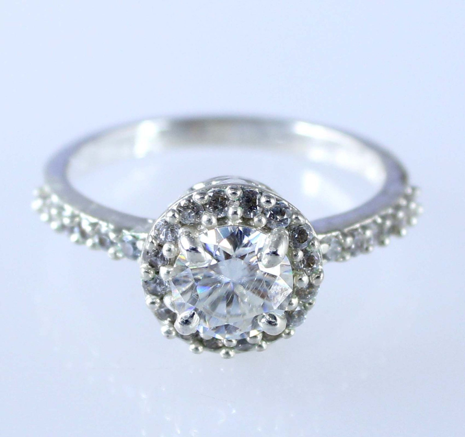 1.06 Ct Round Brilliant Cut White Diamond Solitaire Certified Ring New Year Sale