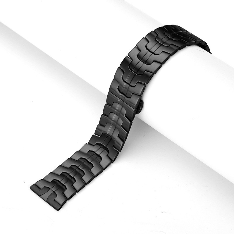 Quality Solid Stainless Steel Watch Strap Men’s Fashion Metal Bracelet 20mm 22mm