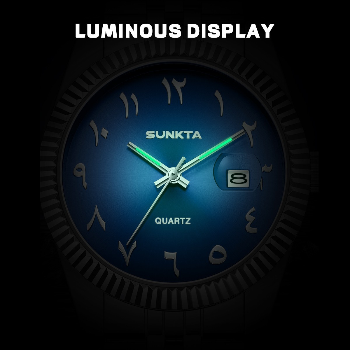 LIGE Men Watch Quartz Stainless Steel Date Luminous Waterproof Luxury Wristwatch