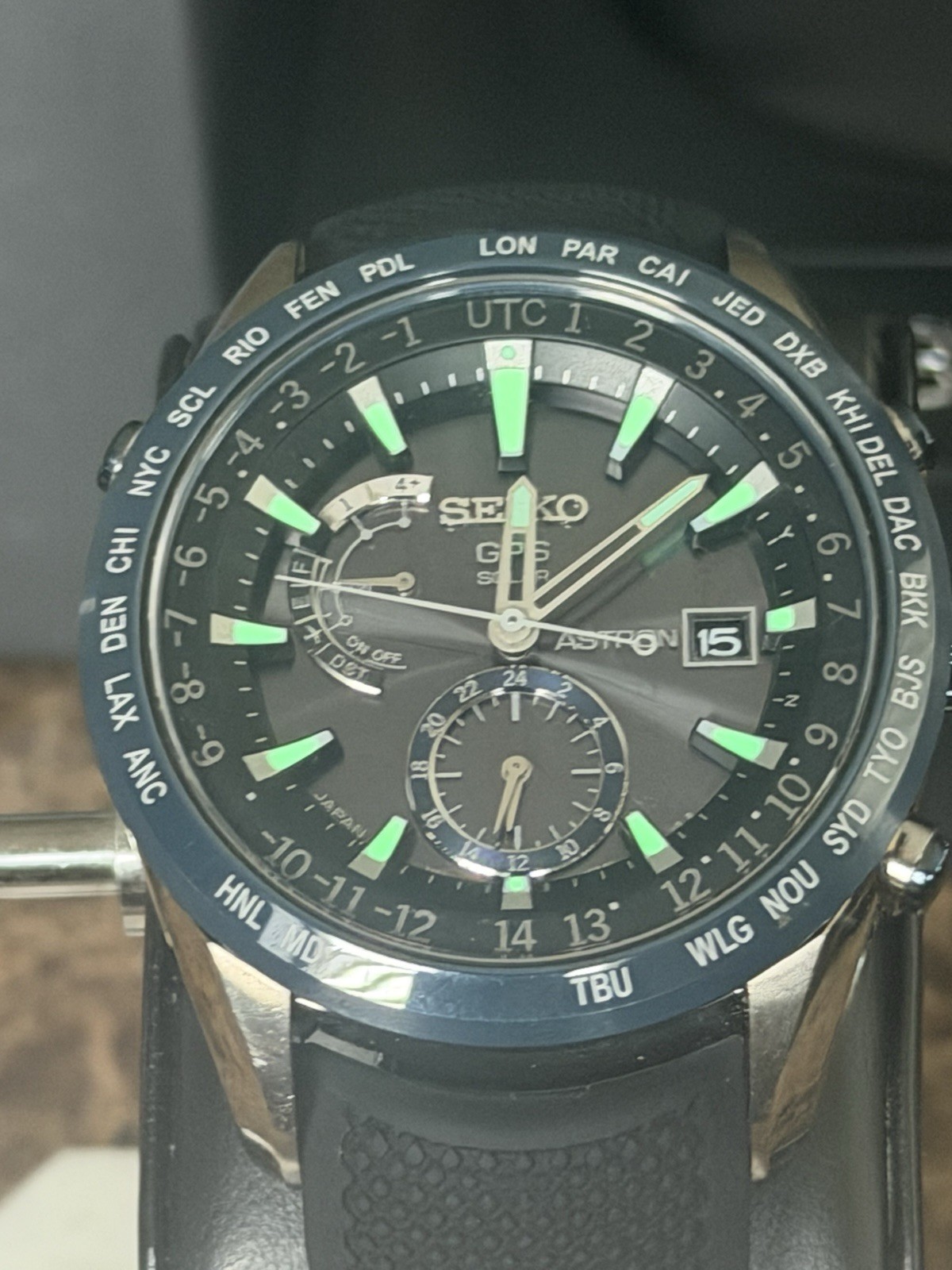 Seiko Astron GPS Solar Titanium – Ref. SBXA027 / 7X52-0AF0 – New Movement