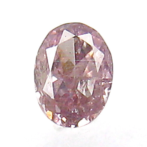 0.11Ct “IGI” CERTIFIED UNTREAT NATURAL FANCY BROWNISH PINK DIAMOND FROM ARGYLE