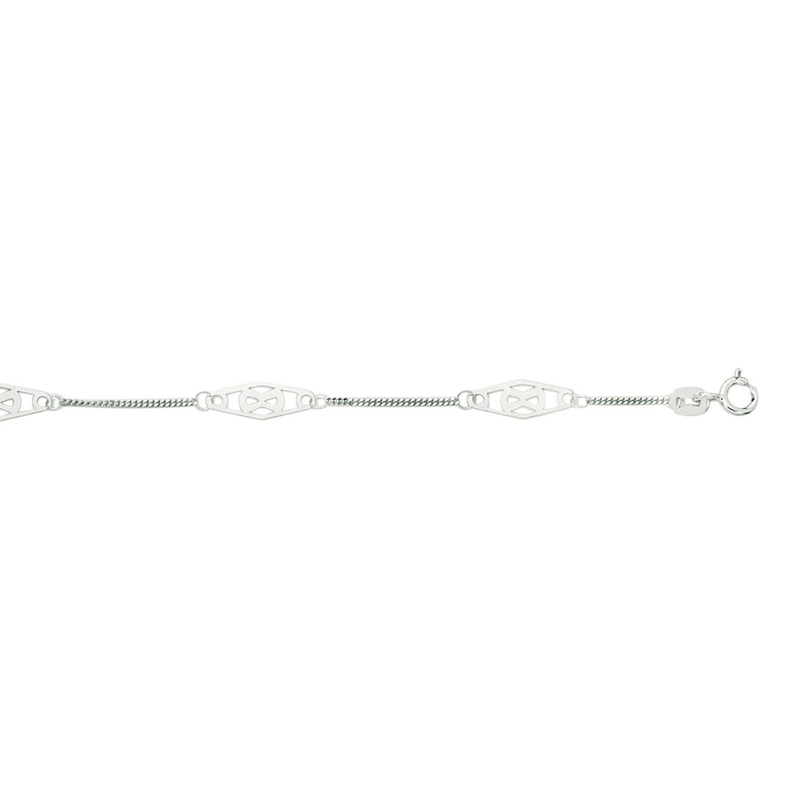 14kt 9″-10″ Yellow Gold Adjustable Twisted Bar Fancy Anklet Bracelet 1.4grms