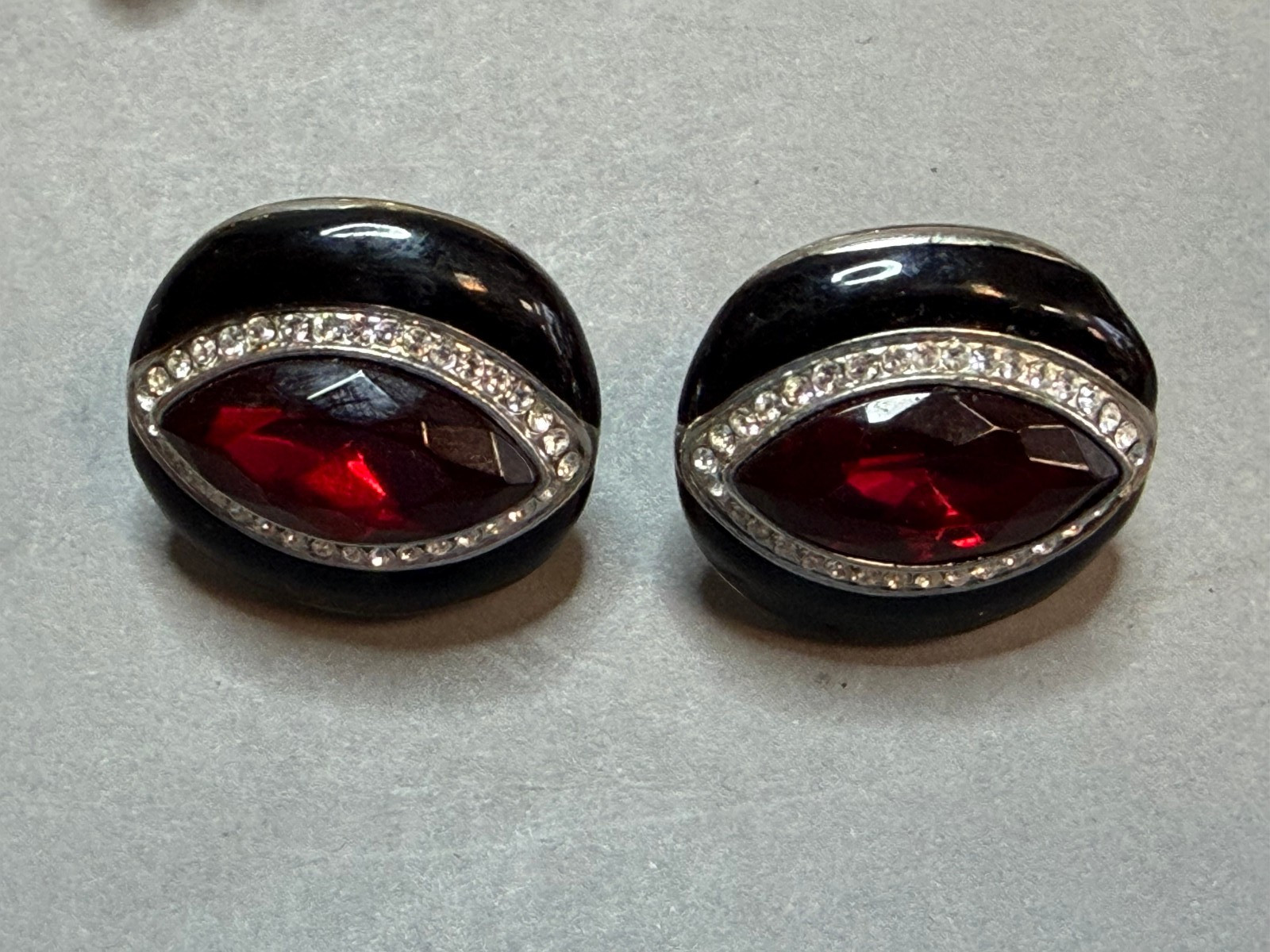 Vintage Costume Jewelry Lot Signed AVON Czech Jablonec USSR Brooches Earrings Se