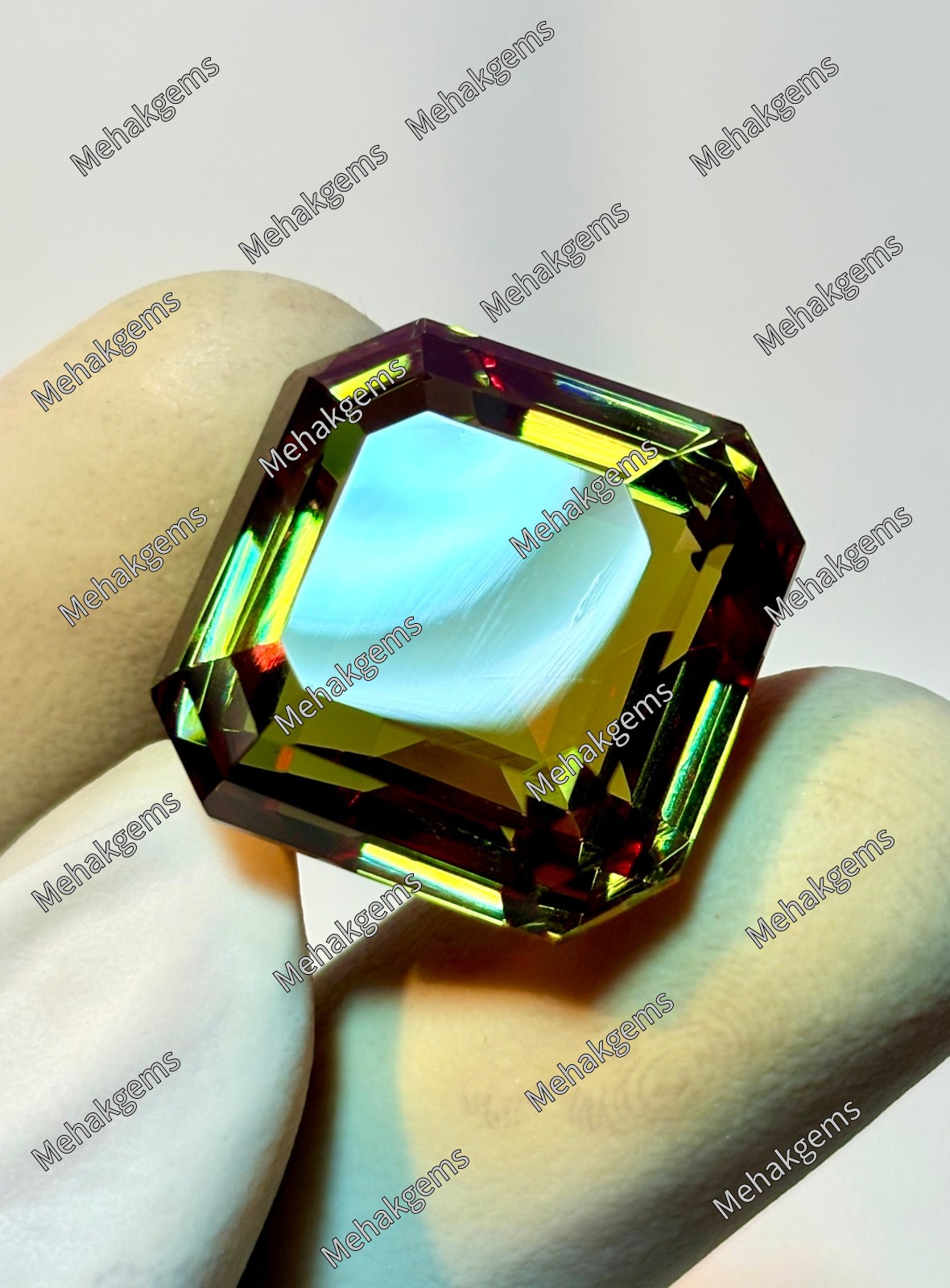 62.Ct Color Changing Zultanite Cushion Cut Gemstone, Flawless Diaspore Statement