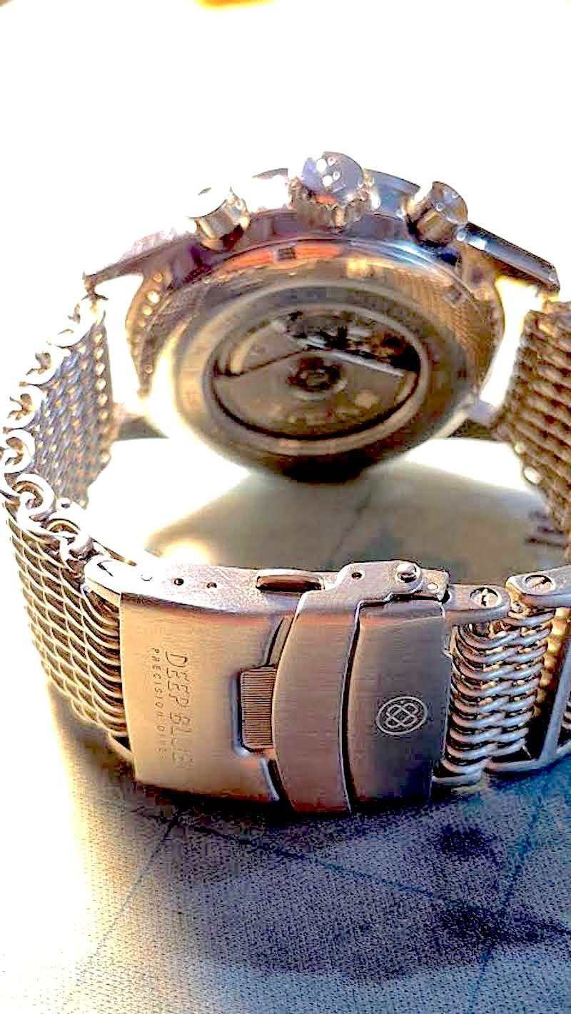 Glycine Stratoforte Automatic Men Watch Swiss Made Stainless Steel