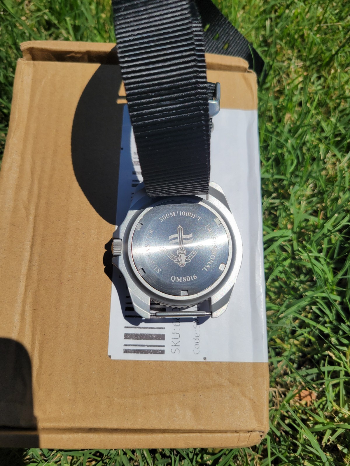 Cooper Submaster Men’s Divers Watch Quartz Military SAS 300m WR NATO USA Seller