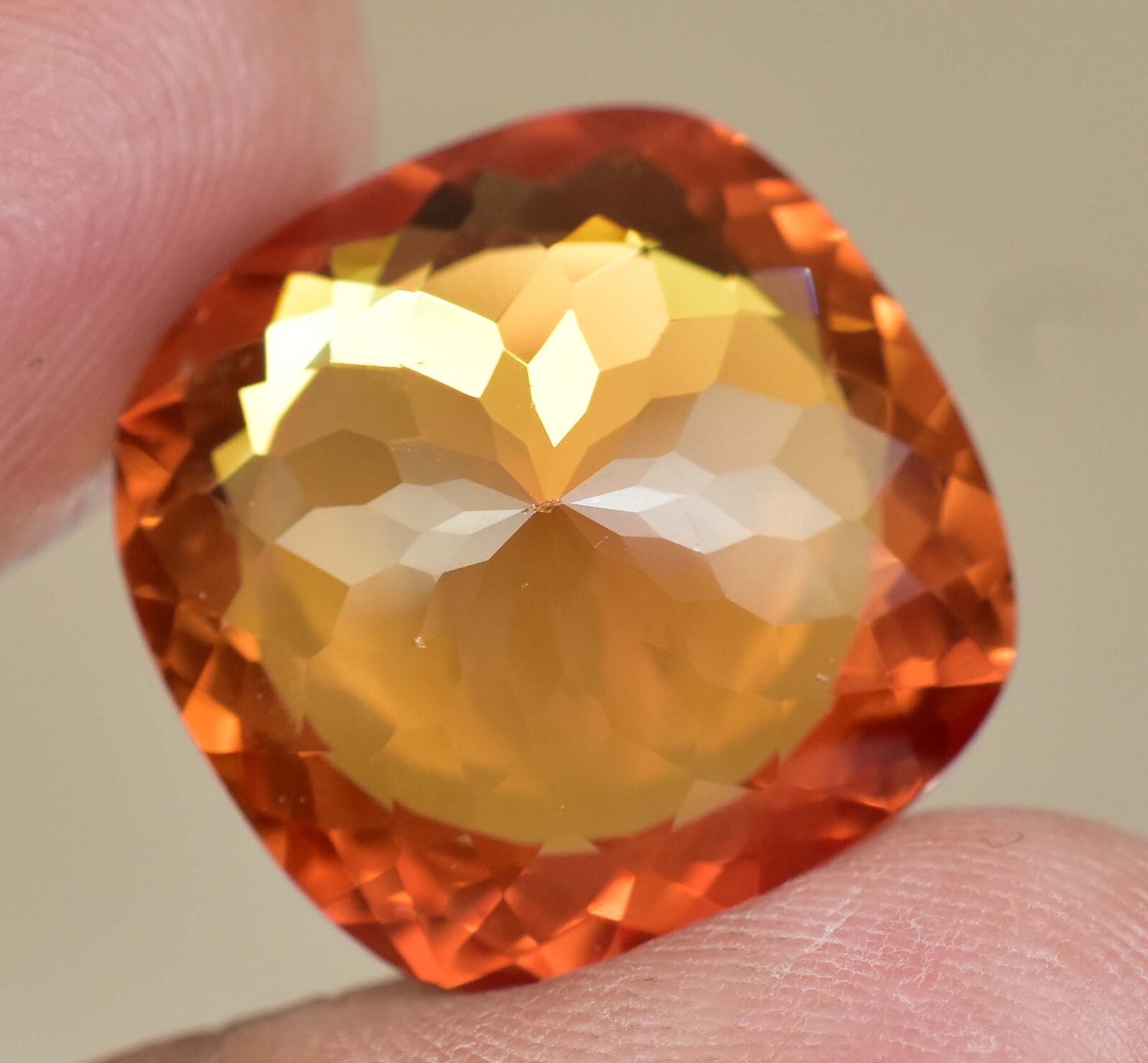 Flawless 27.30 Ct Natural Ceylon Padparadscha Sapphire AGL Certified Gemstone