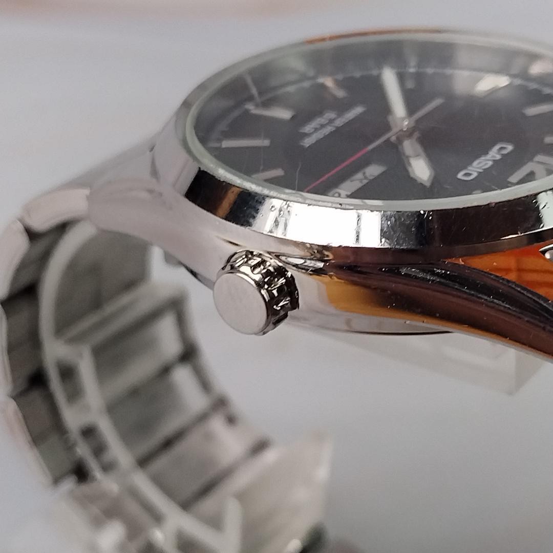[New Battery] Casio Men’s Watch Day-Date Quartz Working MTP-1335