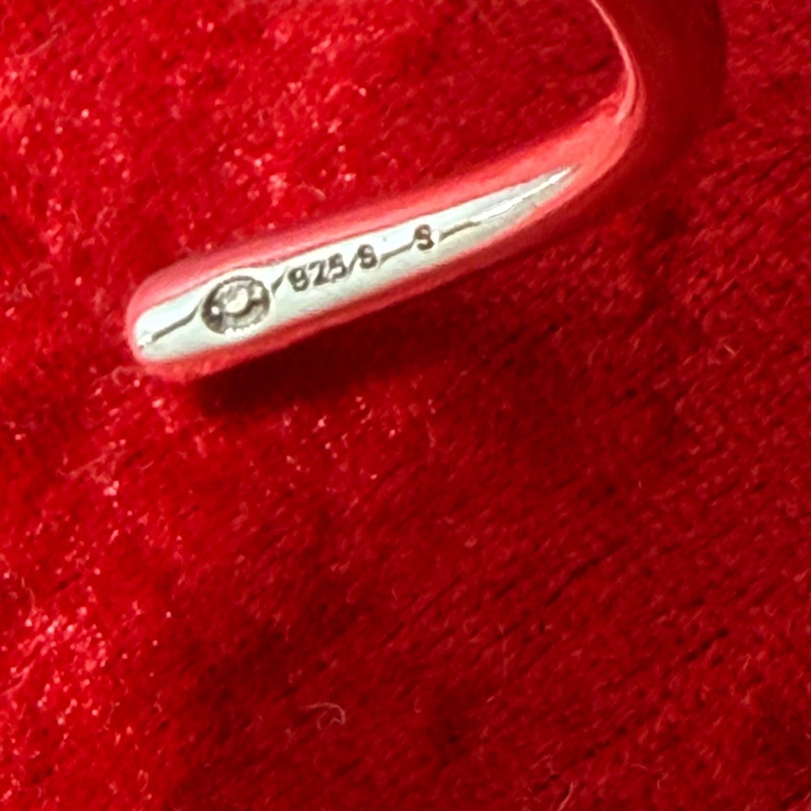 Georg Jensen Sterling Silver 925 OFFSPRING Cuff Bracelet L 16cm 6.3in w/Dust Bag