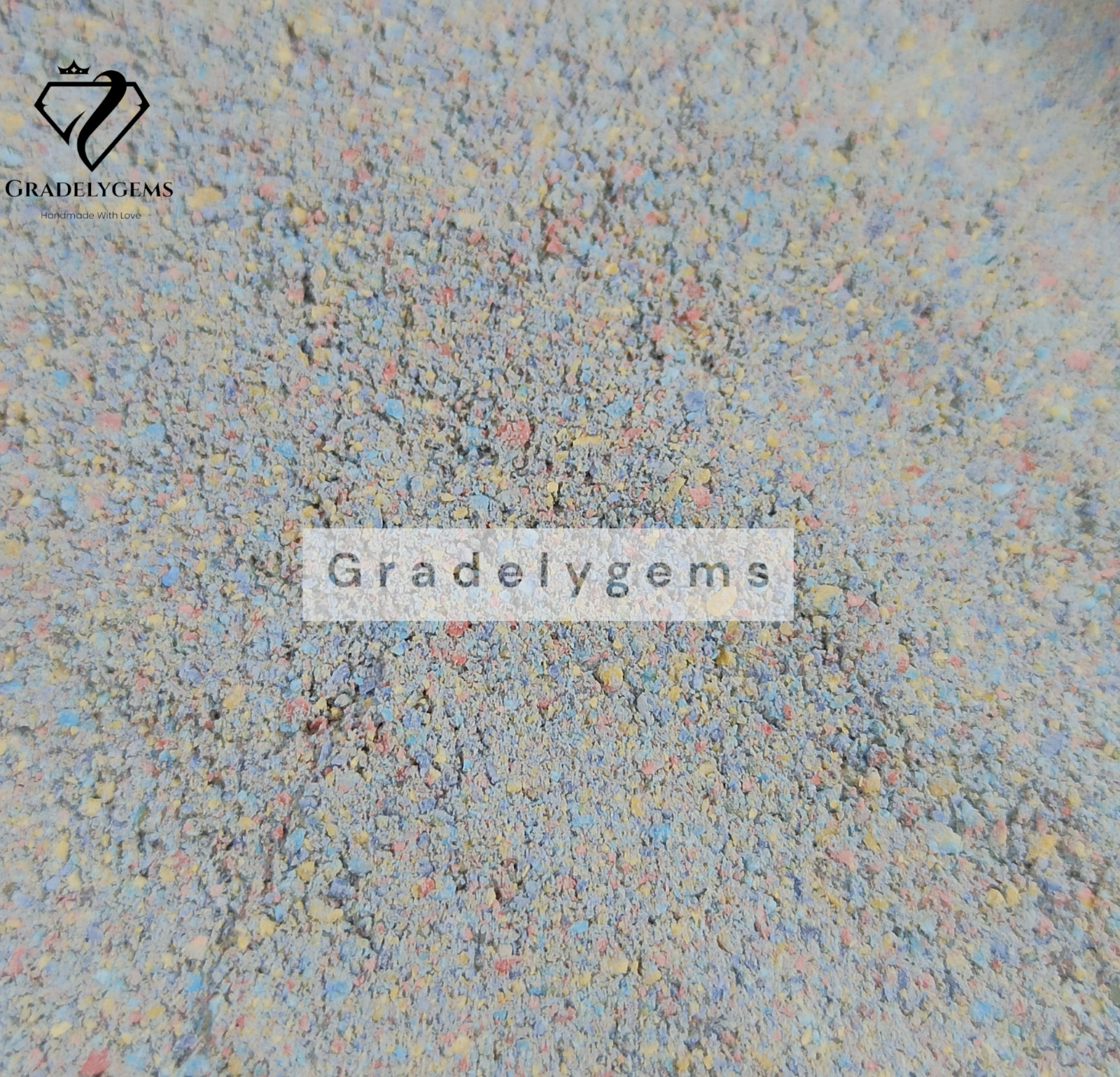 Natural Pure Gemstone Crushed Fine Dust Powder -All Birthstones Powder For Inlay