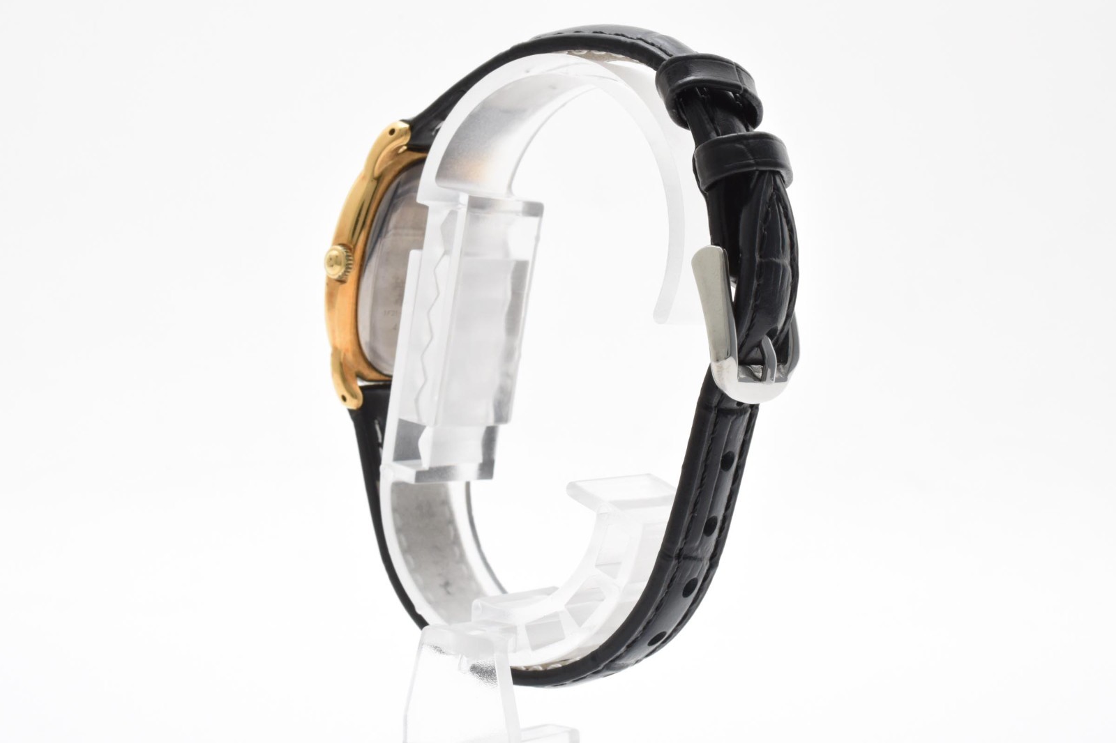 [Exc+5] Seiko Noie 1F21-5B70 Gold Oval Dial Quartz Women’s Watch 21mm Japan
