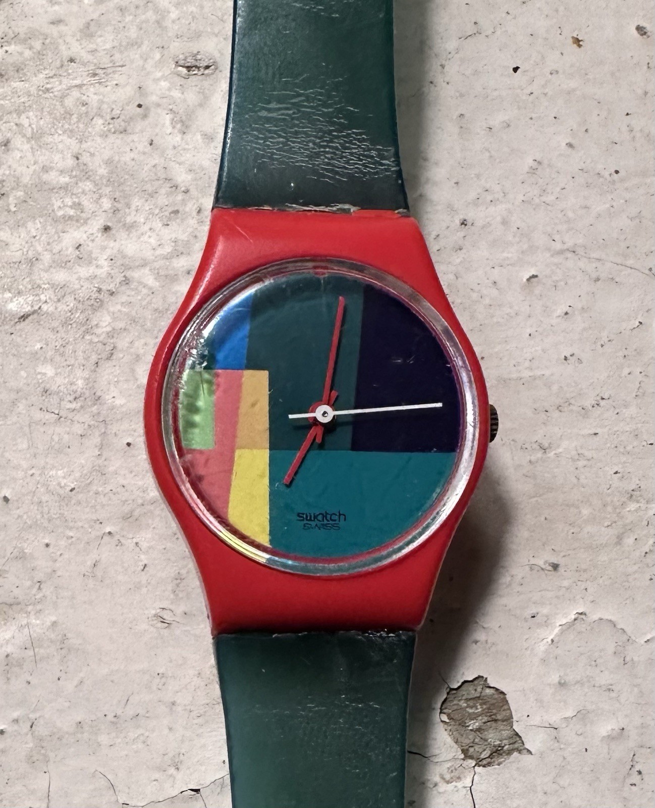 Swatch Watch McSwatch LR 105 Vintage 1985 Working! Ladies