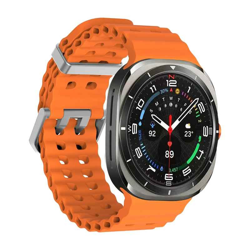 Soft Silicone strap for Samsung Galaxy Watch Ultra 47mm Galaxy Ultra Watch Band