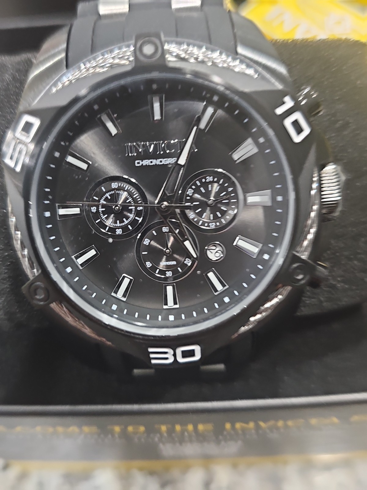 RETAIL $699.00 IN STORE Invicta Bolt Tensora Men’s Watch – 50mm, Black ZG-34136