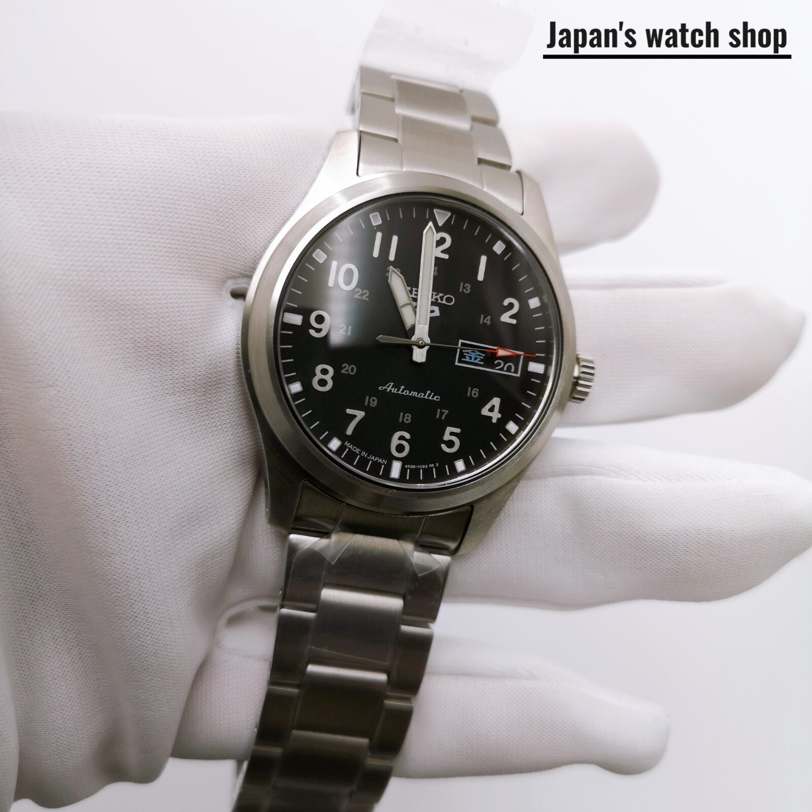 SEIKO SEIKO 5 SPORTS SBSA111 Black Mechanical Automatic Men’s Watch New in Box