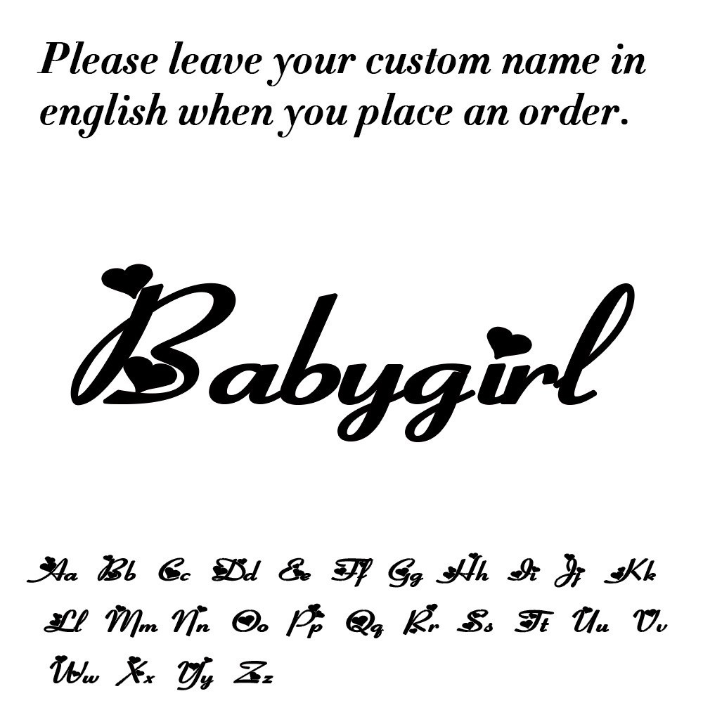 Personalized Name Necklace – Custom Script Pendant, Stainless Steel, Elegant Gif