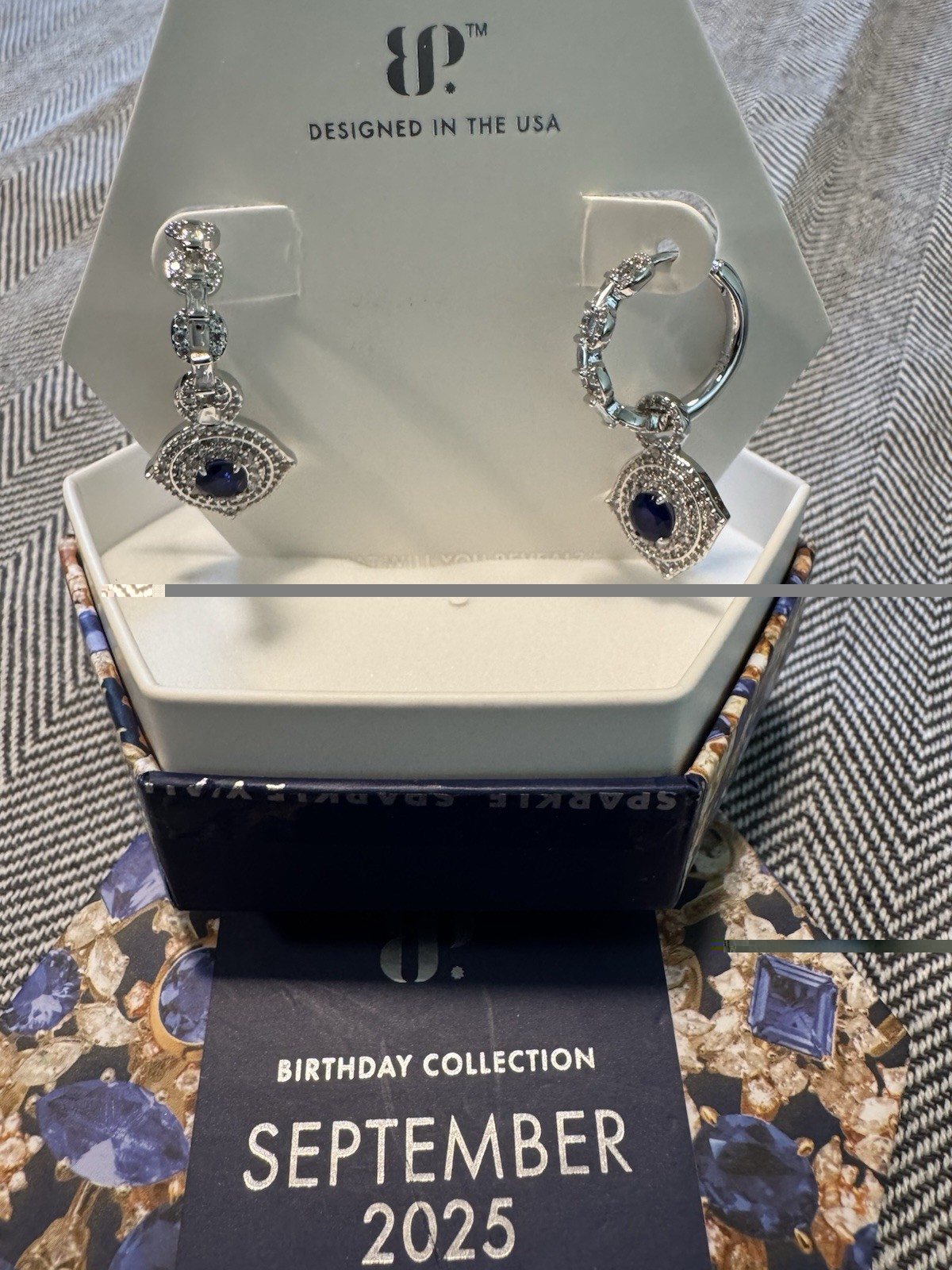 Wild Enough For You – September Birthday Earrings By BP – 2025