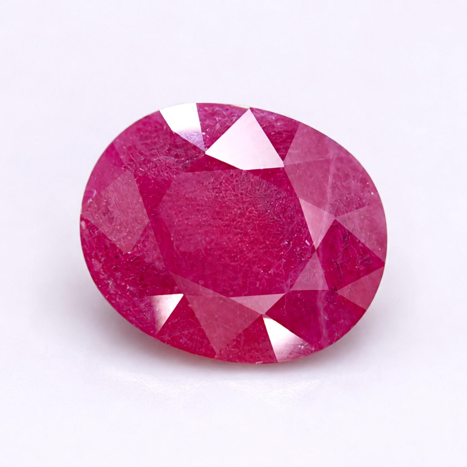 20.00 ct RUBY – SRI LANKA – Natural Rare Unusual Large Faceted Gemstone