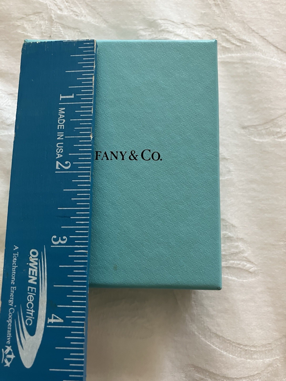Tiffany & Co. Empty Blue Gift Box Pouch 2pc Set Free Shipping