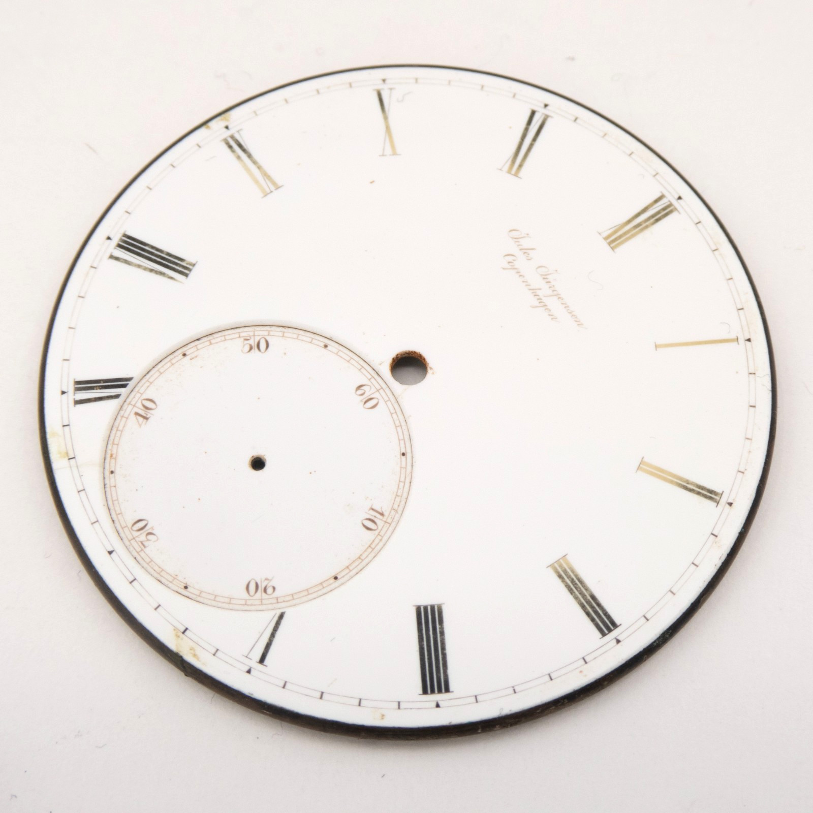 Jules Jurgensen 43 x 10.2 mm Minute Repeater Antique Pocket Watch Movement