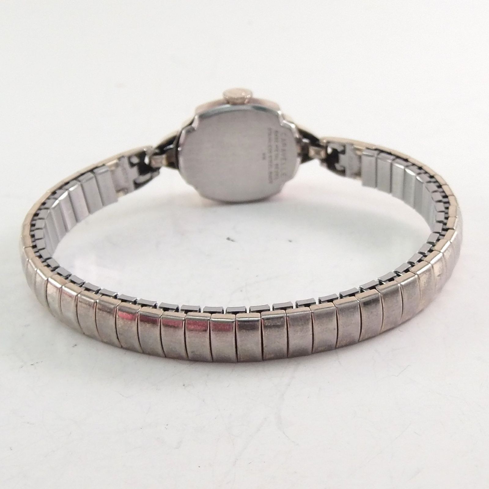 Vtg Caravelle Ladies Watch 17 Jewels Manual 1970s Womens Dress Parts or Repair