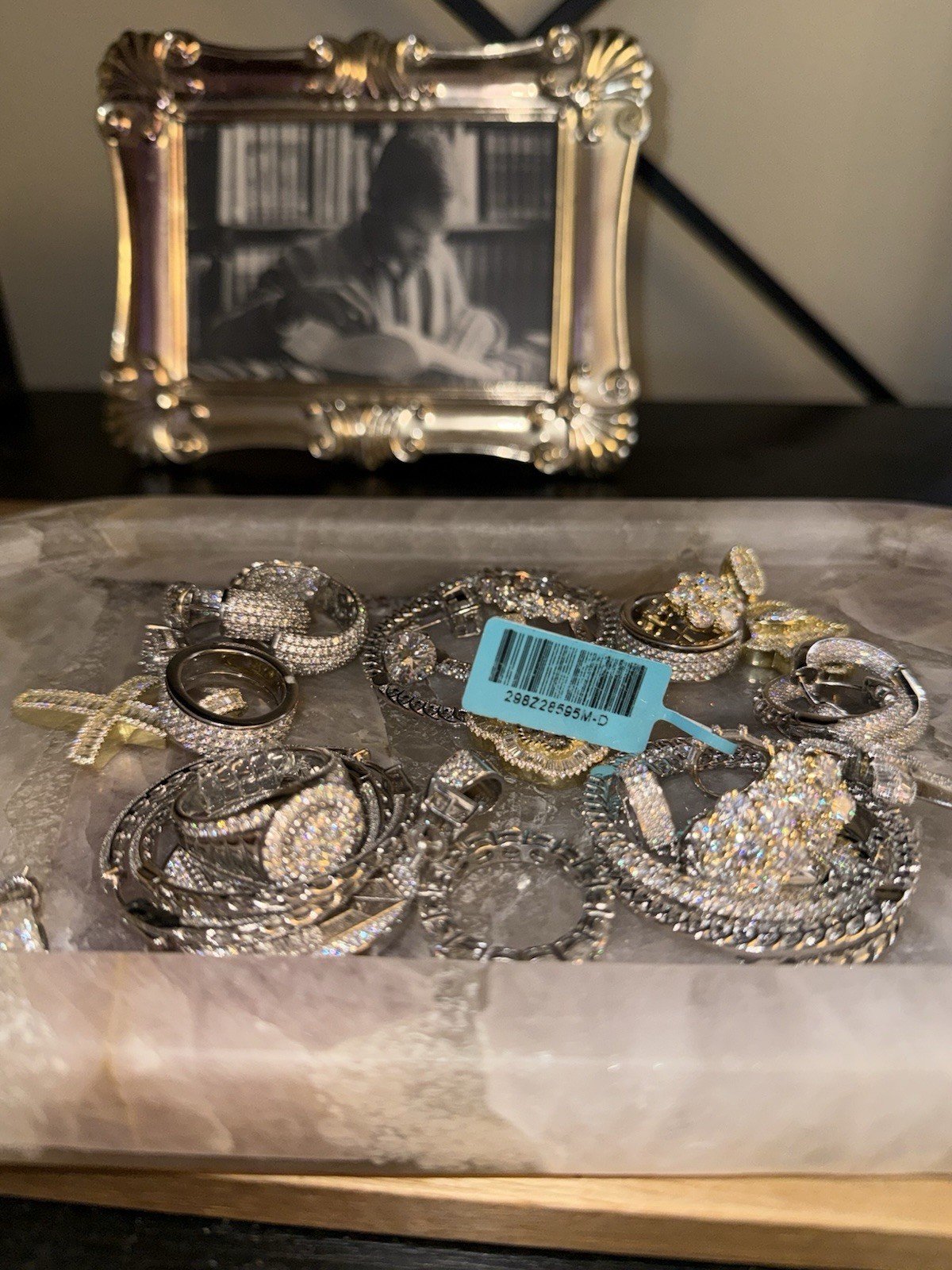 💎💎Large Moissanite 925 Silver Statement Set (1 Pc) $650+ Value Premium💎💎