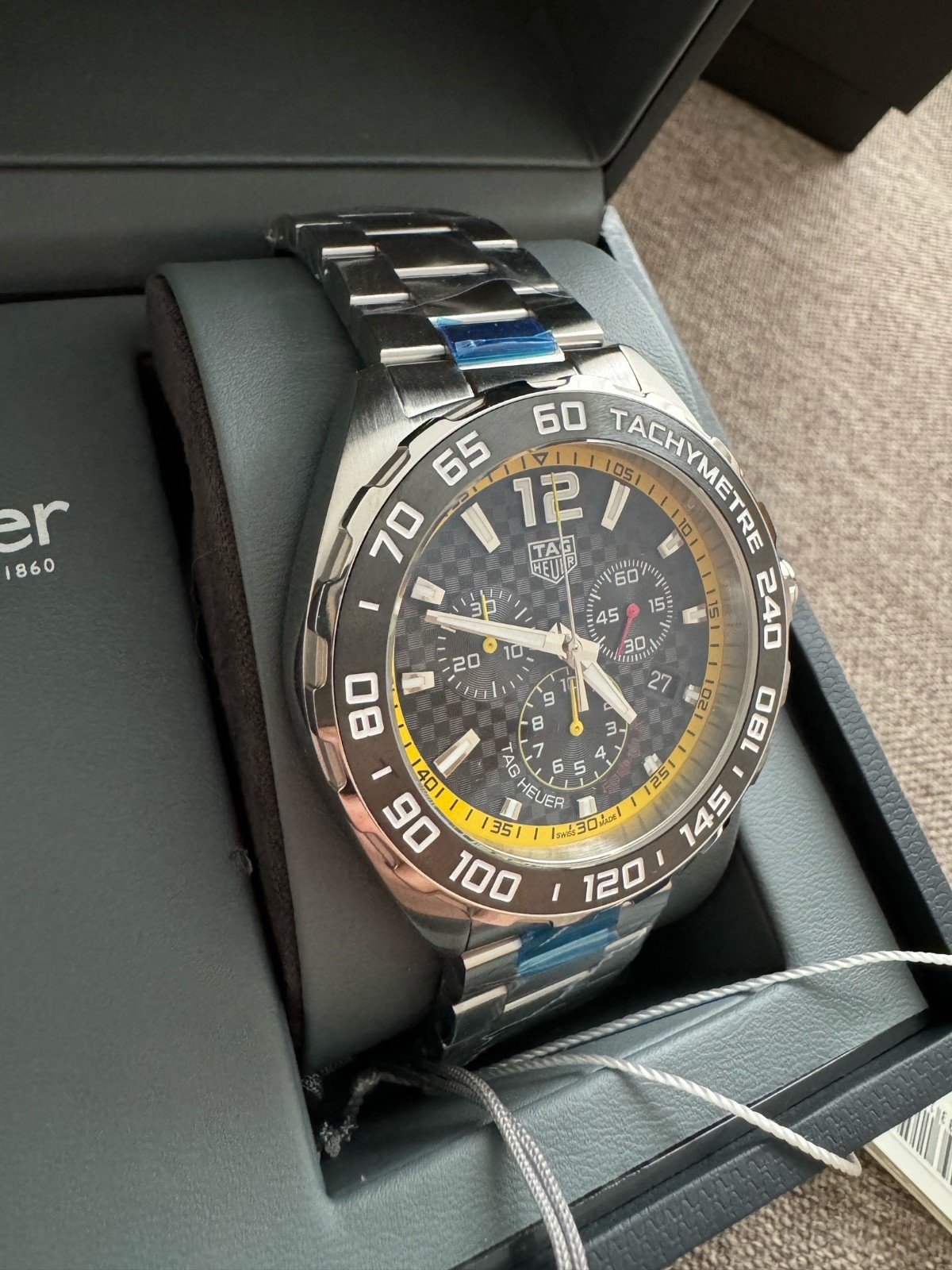 TAG Heuer Formula 1 Chronograph Black Dial Men’s Watch CAZ101AC.BA0842