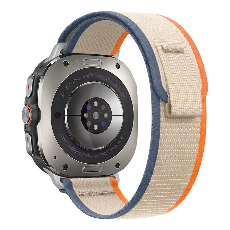 Nylon Trail Loop Band For Samsung Galaxy Watch Ultra 47mm Sport WristWatch Strap