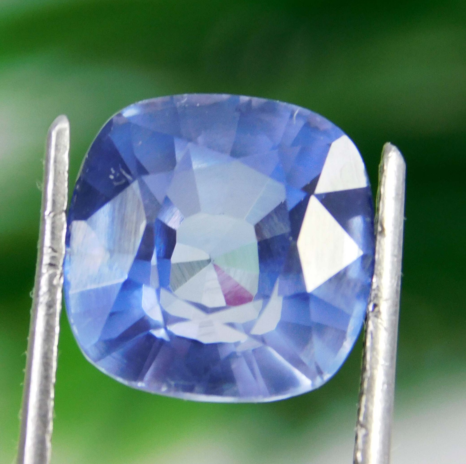 CERTIFIED 7.30 Ct Natural California Rare Blue Benitoite Cushion Cut Gemstone