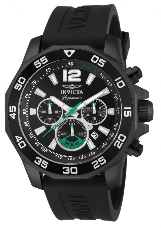 Invicta Men’s SIG II NAUTICAL Chronograph Stainless Steel Case Quartz Watch 7436