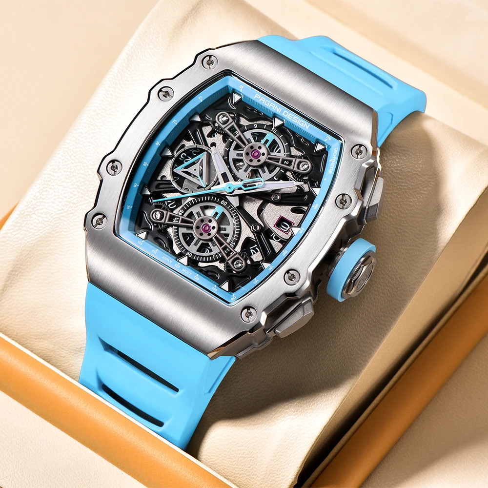 “2023 Ultimate Men’s Sport Watch – Waterproof, Skeleton Dial, Sapphire Glass”
