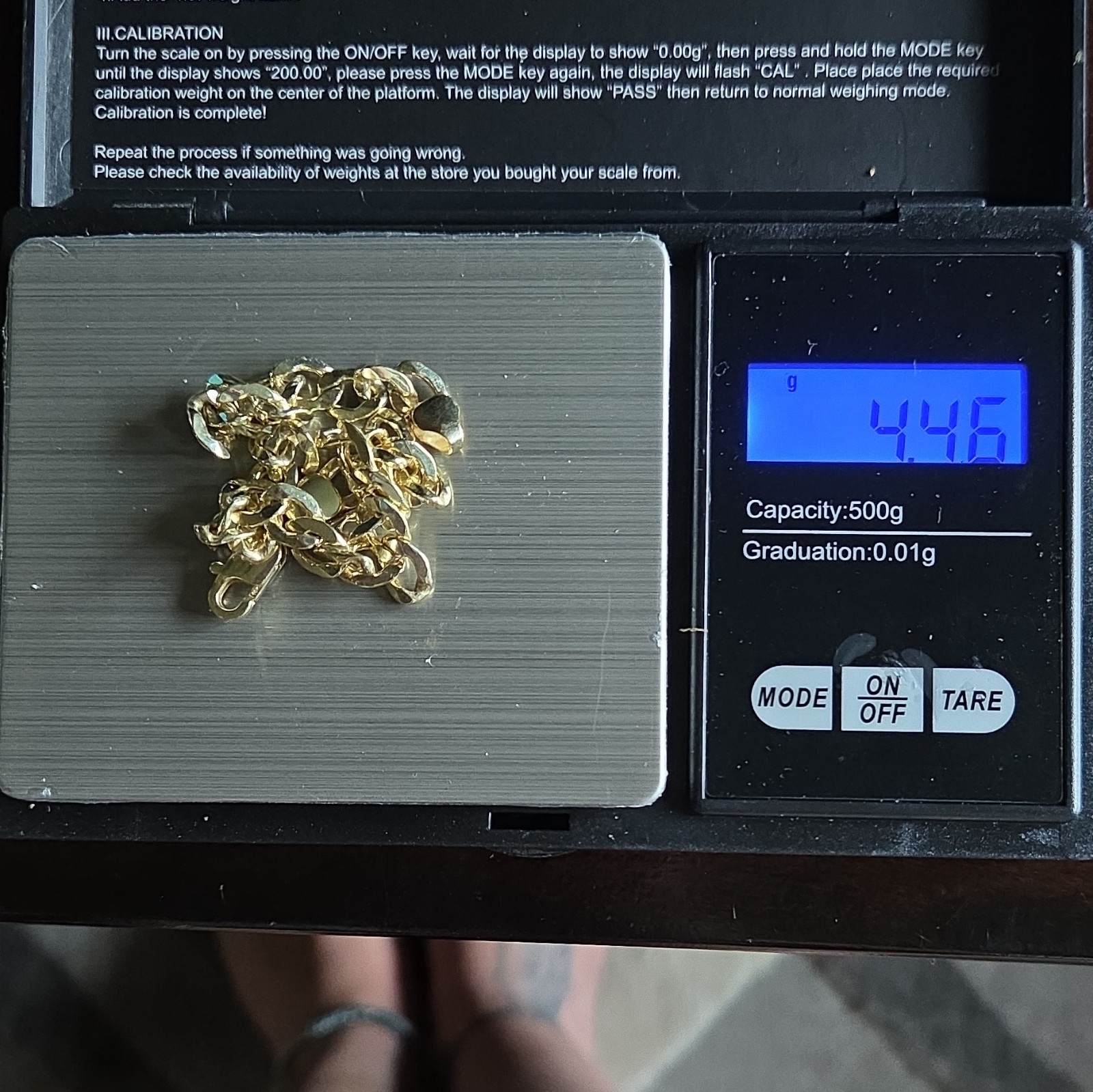 10K Yellow Gold 6mm Curb Link Chain Bracelet with Lobster Clasp 8 in. 4.49g.