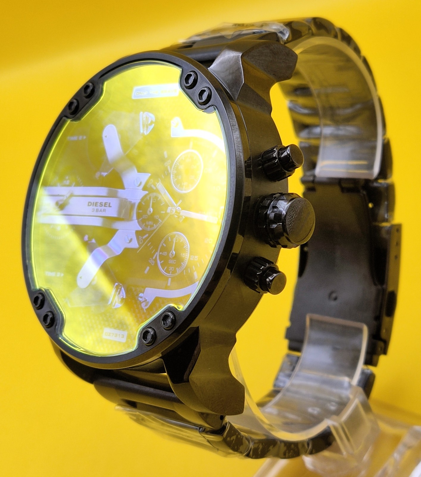 Premium Diesel Mr. Daddy 2.0 DZ7313 Multi Time Refurbished Men’s Wrist Watch