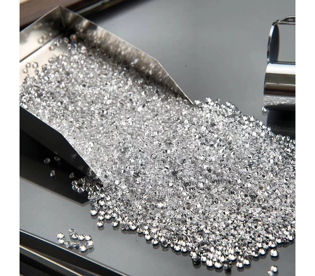 2.70 mm Size. CVD 1 Carat Lot VVS,G-H White Lab Grown Loose Diamonds Round Shape