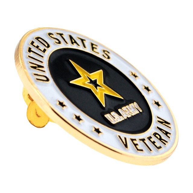 PinMart Officially Licensed U.S. Army Veteran Pin