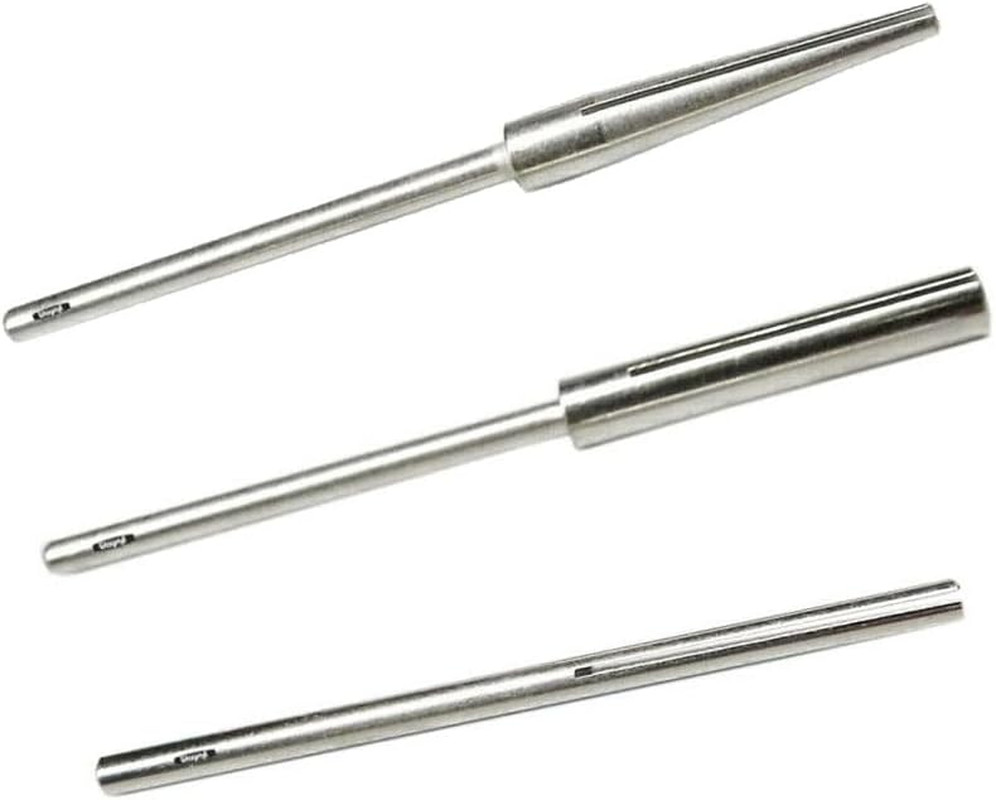 3 Mini MANDRELS Split 3/32″ Shank Tapered, Straight & Reinforced Rotary Tool
