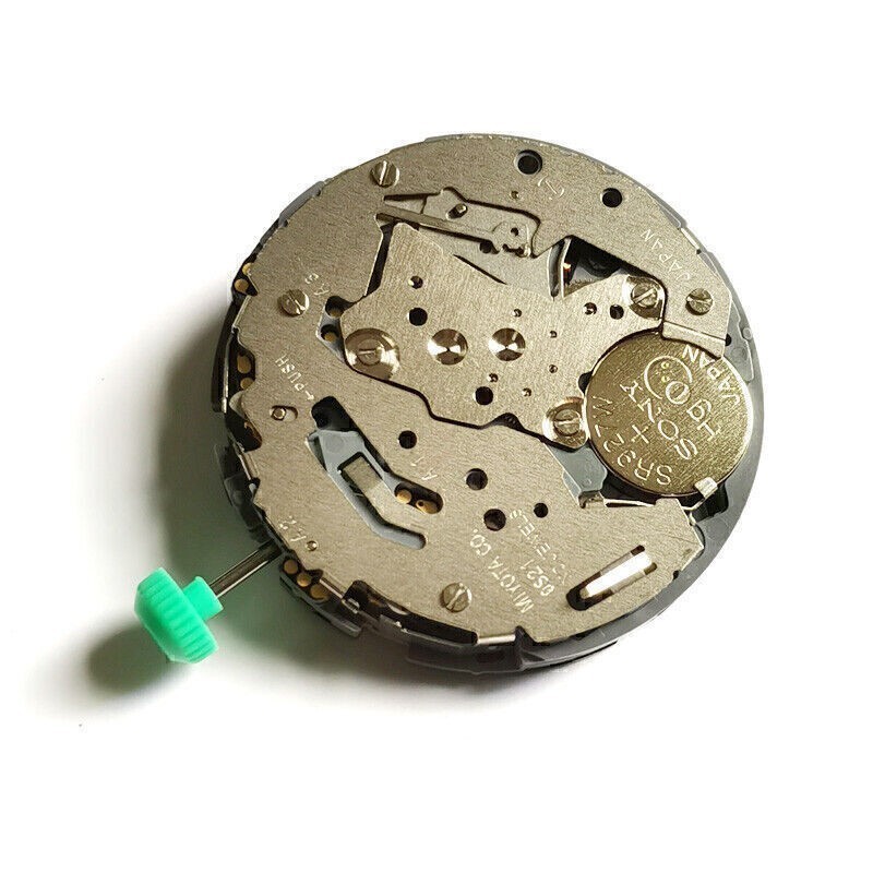 OS21 Quartz Watch Movement Day at 6 O’clock Watch For Miyota OS21 Movement