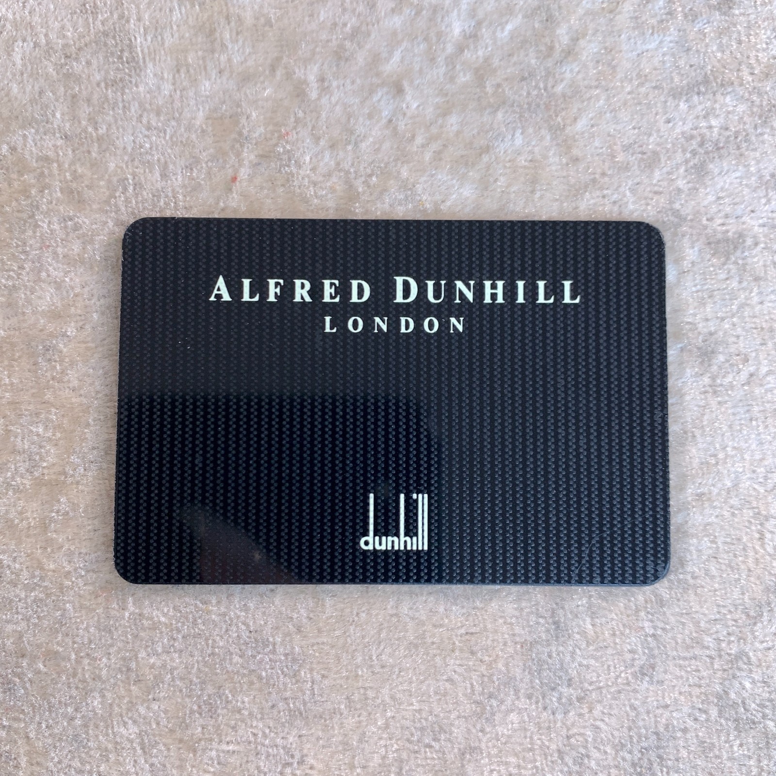 Alfred Dunhill Cufflinks Silver Moonstone with Case
