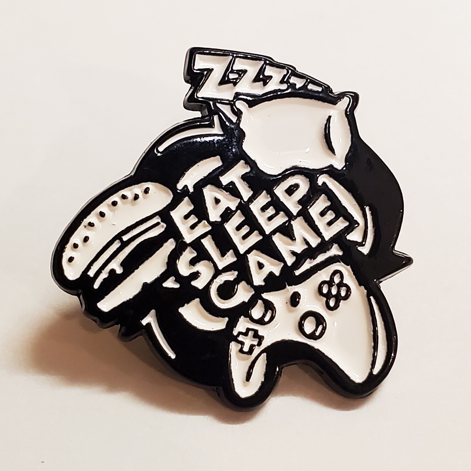 4 video game themed enamel pins – kids gamer gift pin set