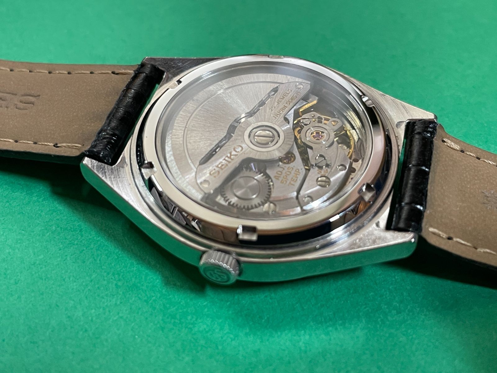 Seiko Grand Seiko 56GS 56KS See-Through Case Back SUS316L From Japan