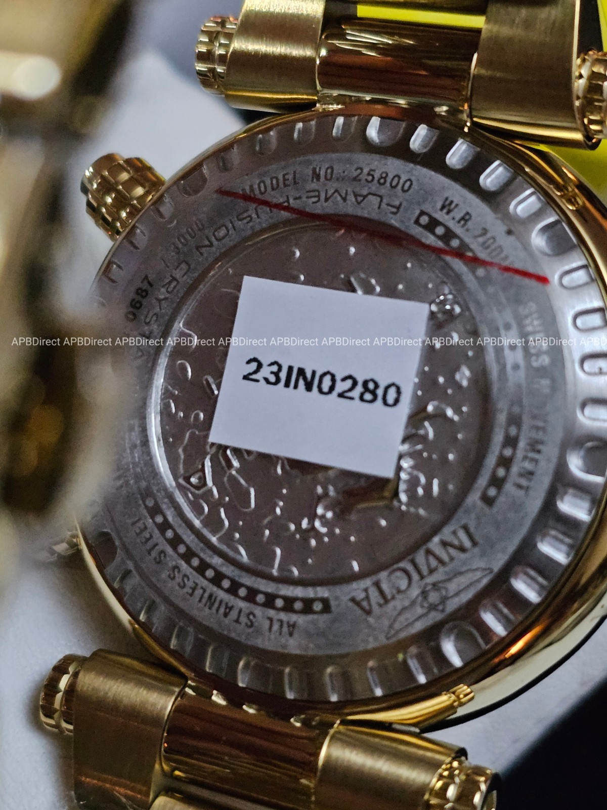 Invicta Subaqua Noma I – Swiss Z60 Limited Edition #670 Gold Plated mens watch